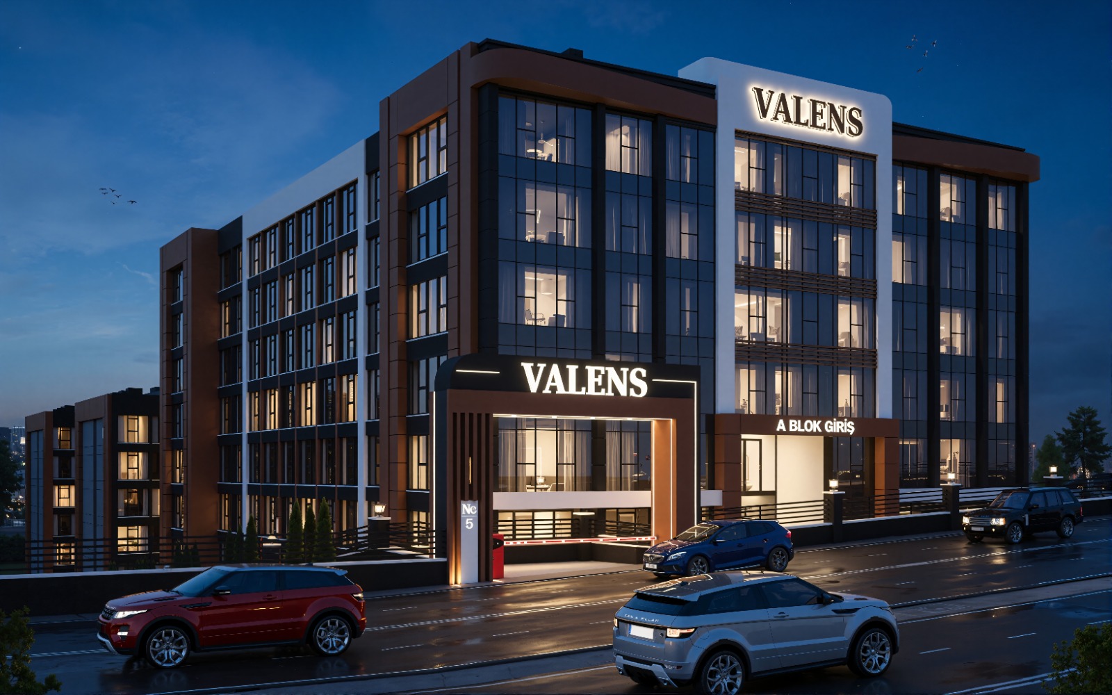 defne inşaat valens projesi